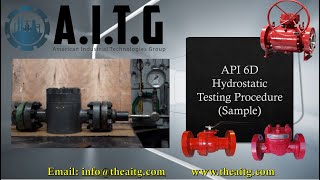 API 6D Hydro static Valve Testing Procedure How to test an API 6D valve Pipeline valve testing [upl. by Enigroeg]