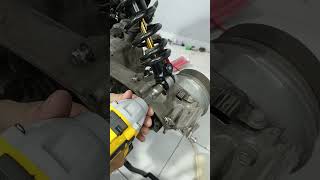 the process of dismantling the hugger and braking the Vario 150 motorbike vario restoration [upl. by Soalokin415]