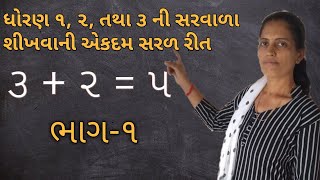 ધોરણ ૧૨ તથા 3 સરવાળા શીખવાની એકદમ સરળ રીત  ગણિત sarvala  Badbaki  MK Academic Maths Gujarati [upl. by Suiddaht]