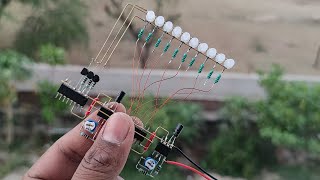 Incredible RGB LED Chaser Circuit  Unbelievable Results [upl. by Lrem535]