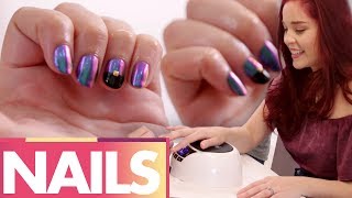 Trying SUPER GEL Fancy Nail Art Beauty Trippin [upl. by Swisher162]