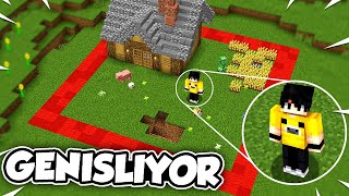 BLOK KIRDIKÇA ALAN GENİŞLİYOR  Minecraft [upl. by Barcroft]