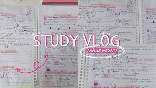 ⚗️¹¹ STUDY VLOG  muitas aulas anotações e estudos [upl. by Aras915]