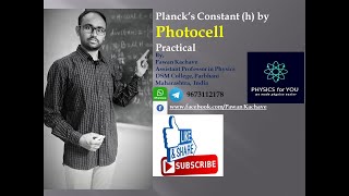 Plancks Constant Determination by Photocell  Lab Experiment [upl. by Iot129]