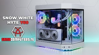 Hyte Y60 Snow White Edition Gaming PC❄️ [upl. by Iadam488]