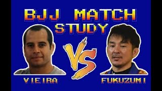 BJJ Match Study Leo Vieira vs Shinsuke Fukuzumi [upl. by Alguire]