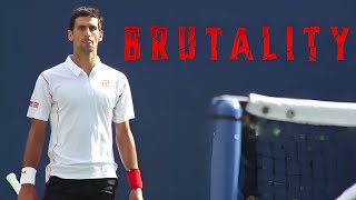 When Tennis Turns Into WAR Djokovic VS Wawrinka  Most BRUTAL Matchup in Tennis History [upl. by Darce]