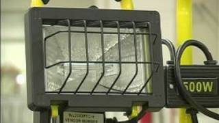 How to Use a Portable Work Light  Understand the Lamp Warnings on a Portable Work Light [upl. by Axe]