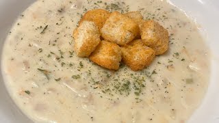 The Best Clam Chowder Recipe ￼ [upl. by Keavy845]