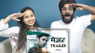 MAJOR Trailer REACTION  Adivi Sesh  Saiee M  Sobhita D  Mahesh Babu  Parbrahm Singh [upl. by Lankton661]