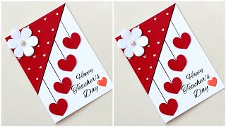 DIY Teachers day Greeting CardTeachers day CardHow to make Teachers day Card Handmade [upl. by Oetomit]