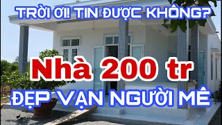 MẪU NHÀ CẤP 4 200 TRIỆU ĐẸP NHẤT RẺ NHẤT VIỆT NAM  ĐẸP THIỆT CHỨ [upl. by Netsirhk759]