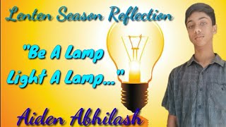 Lenten Season Reflection  Aiden Abhilash  Fortune Voice SCJG [upl. by Eetse]