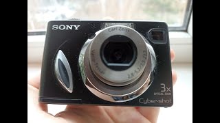 💥Camera Sony CyberSHOT DSCW17 72MP digital vintage compact retro rare💥WORKing CHEAP💥 [upl. by Shenan18]