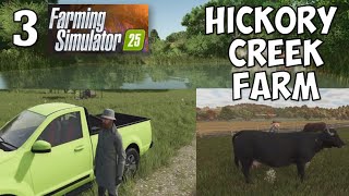 Hickory Creek Farm EP 3 Hank from Farm Empire Comes to Visit amp We Have BUFFALOS  Seed Production [upl. by Aelegna]