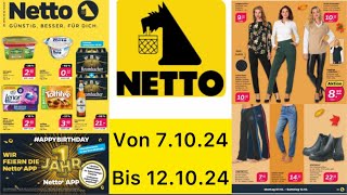 Netto Werbung Prospekte Angebote und Aktionen Gültig von 71024 bis 121024​⁠Werbungde [upl. by Ebony]