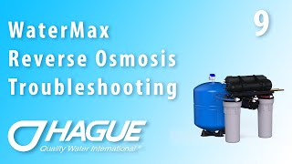 WaterMax H3500 RO Troubleshooting Part 9  Membrane Replacement [upl. by Wilder]