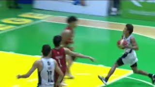 Jomar Madayag Sidestep move over Paolo Hubalde  Sarangani vs Bulacan MPBL 2024 [upl. by Otreblada]