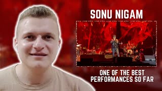 Satrangi Re Live Performance  Sonu Nigam  Reaction [upl. by Isa]