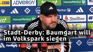 StadtDerby Baumgart will im Volkspark siegen [upl. by Ahidam]