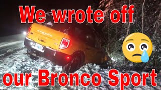 Bronco Sport accident [upl. by Susanetta659]