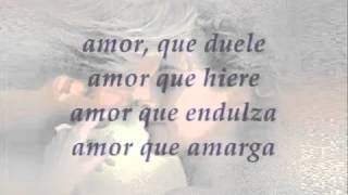 MYRIAM HERNANDEZ Peligroso amor LETRA [upl. by Acinorav166]