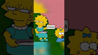 Bad Big Sis Lisa’s Jealous Streak ☹️thesimpsons lisasimpsons shorts [upl. by Kcirdec]