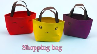 Paper Bag Making At Home  How To Make Shopping Bag With Paper  DIY bag making at home [upl. by Viviana]