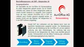 SAP  Ausgangssituation  Einfacher Beschaffungsprozess Hängeordner amp AuriOffice AG  BBS1 Aurich [upl. by Tracay]