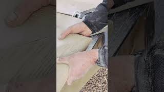 How to mitre Millboard bullnose decking Deck building in Bristol bristol woodworking decking [upl. by Cost354]