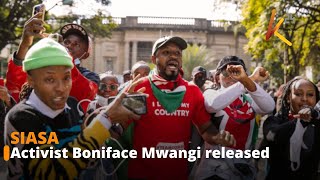 Activist Boniface Mwangi and others released on Sh20000 each [upl. by Yerggoeg]