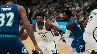 Brooklyn Nets vs Minnesota Timberwolves  NBA Today 1222022 Full Game Highlights  NBA 2K22 [upl. by Olimac]