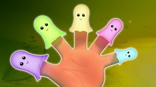 Gespenster Finger Familie  Finger Familie Song  Kinder Song  Ghost Finger Family  Kids Song [upl. by Eirahs]