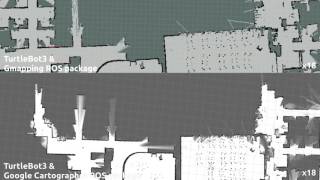 TurtleBot3 09 SLAM using Gmapping and Cartographer [upl. by Farika]