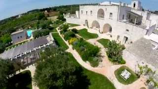 Masseria Cervarolo from the sky [upl. by Peursem]