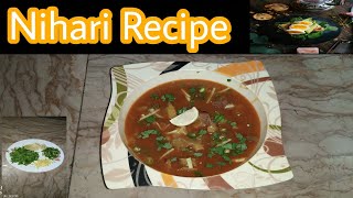 Nihari ki Recipe Bukhari Food Club [upl. by Trometer]