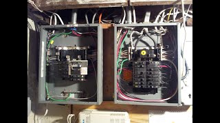 Inexpensive residential generator hookup [upl. by Aineval]