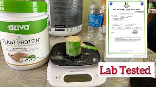 Unveiling the Shocking Lab Test Report of Oziva Plant Protein [upl. by Agemo236]