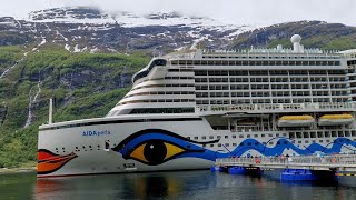 Norwegen Kreuzfahrt Aida Perla Teil 2 [upl. by Xanthus499]