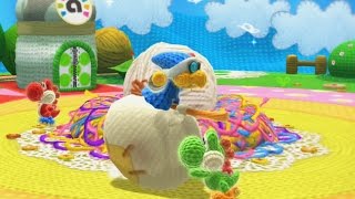 Yoshis Woolly World 100 Walkthrough Part 1  World 1 [upl. by Inglis]