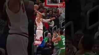 ZACH LAVINE WITH THE SLAM bulls VS chicago zachlavine [upl. by Idnir]