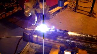 Welding Equipment Column and Boom Welding Manipulator for TIG Welding [upl. by Elohcin]