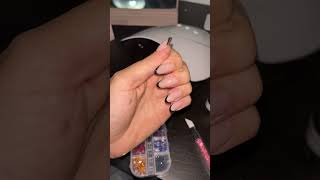 Uñas semipermanentes en casa 💅 Parte 4 uñas uñasprincipiantes semipermanente [upl. by Sergio]