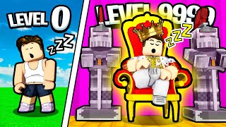 GETTING MAX LEVEL SLEEP in Roblox Sleeping Simulator [upl. by Akahs354]