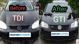 TDI to GTI VW GOLF 5 [upl. by Kered]