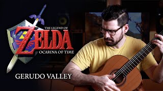 Gerudo Valley  Zelda Ocarina of Time  TVonGuitar [upl. by Coleman]