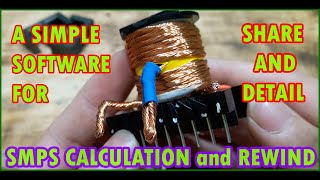 Ferrite Transformer Turns Calculation and Rewind Transformer  500W SMPS Short Circuit Protect [upl. by Emirac]