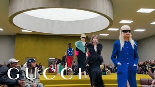 The Gucci Women’s Fall Winter 2023 Fashion Show [upl. by Chappelka]