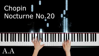 쇼팽  녹턴 20번  Chopin  Nocturne No20 [upl. by Leal]