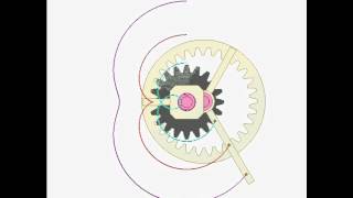 Loci in Epicyclic gearing B1 [upl. by Alekat824]